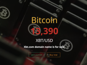 Домен XBT.com выставлен на аукцион