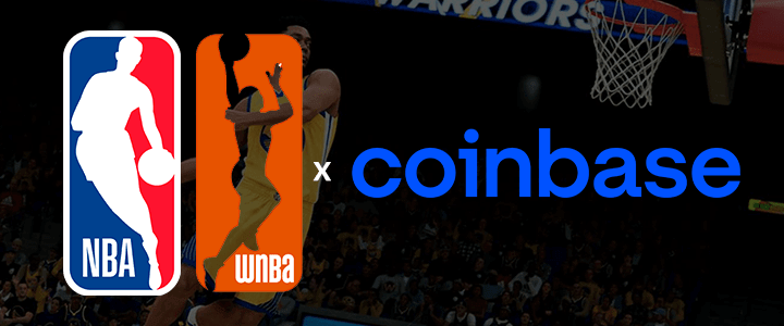 Coinbase объявляет о партнерстве с NBA и WNBA